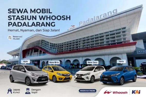 sewa mobil whoosh padalarang murah